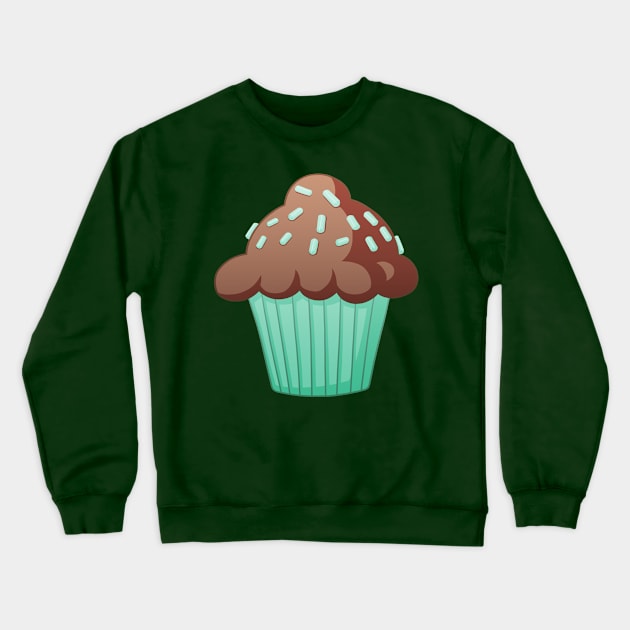 Chocolate Mint Crewneck Sweatshirt by nickelcurry